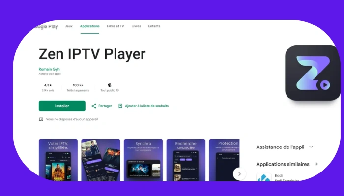 تحميل Zen IPTV APK